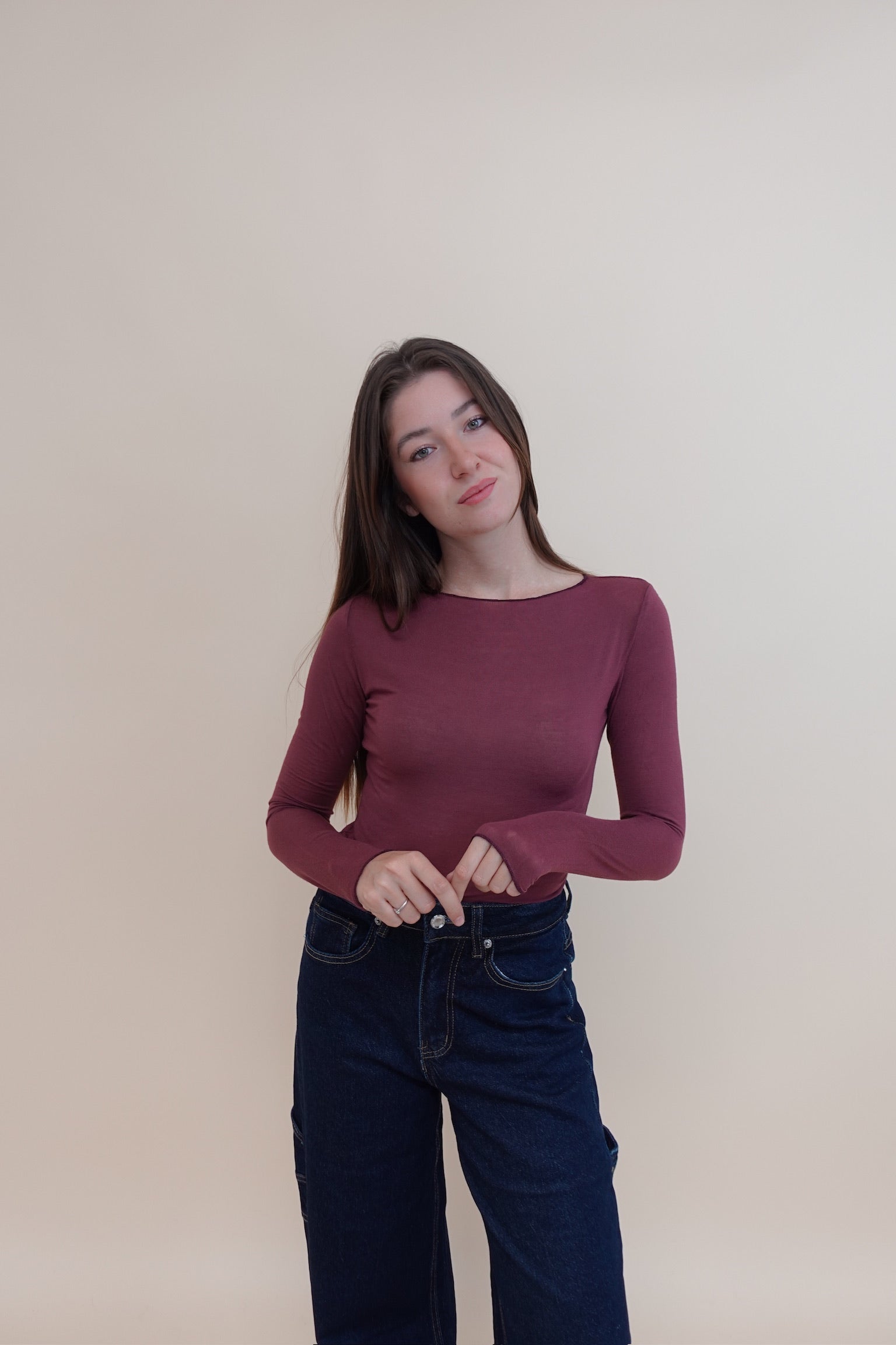 Maglia Everyday Bordeaux