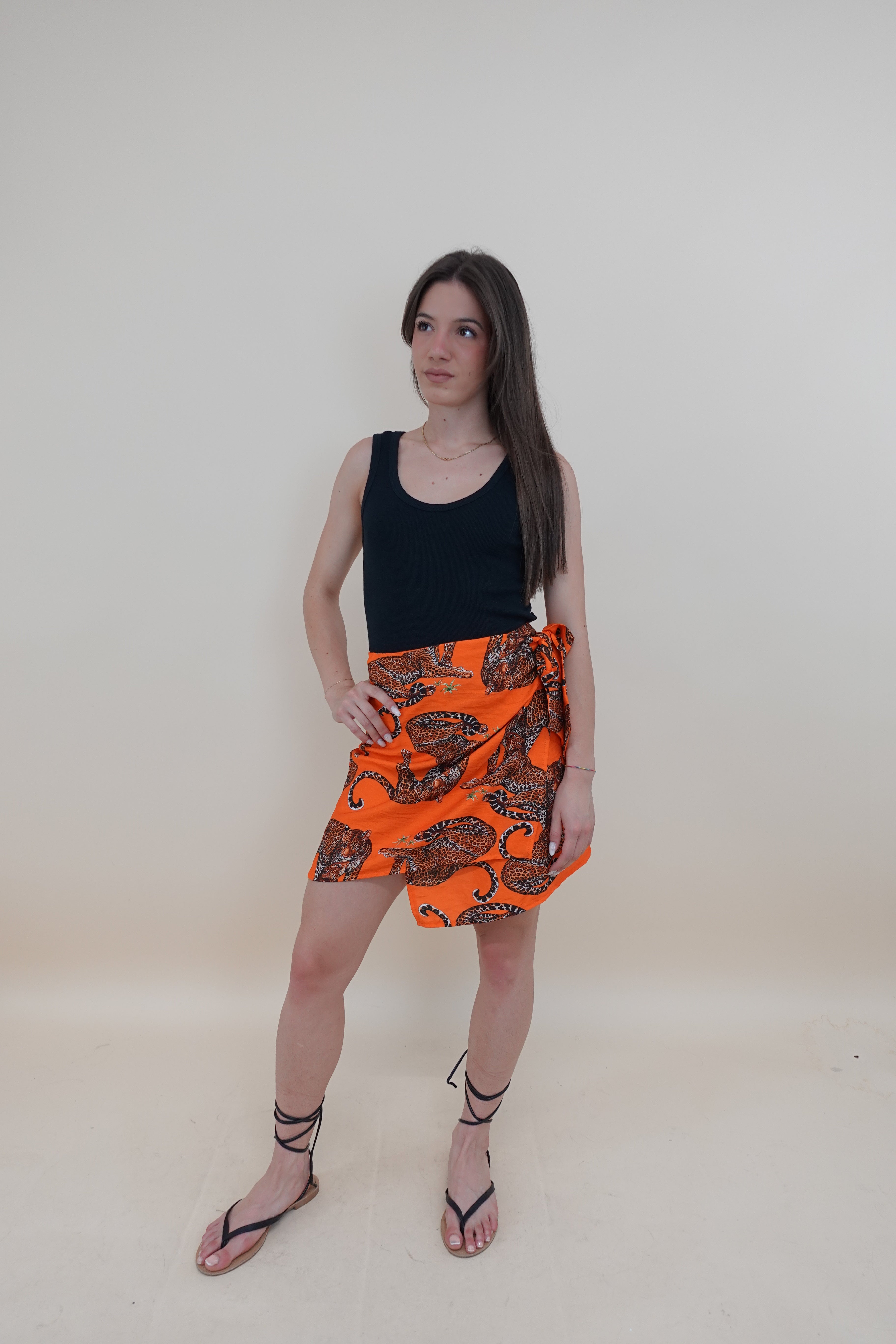 Gonna Pareo Arancio