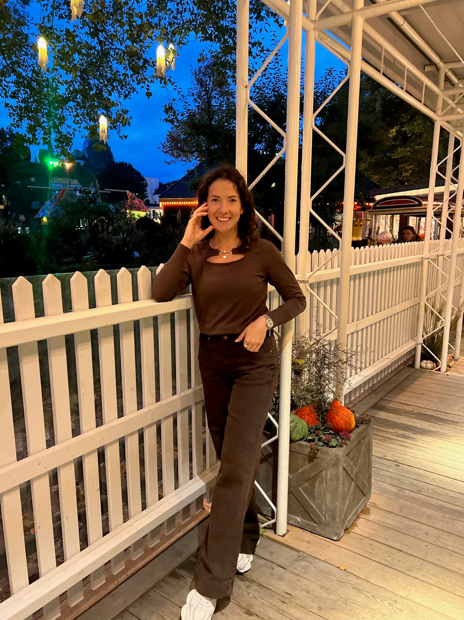 Maglioncino Park Marrone