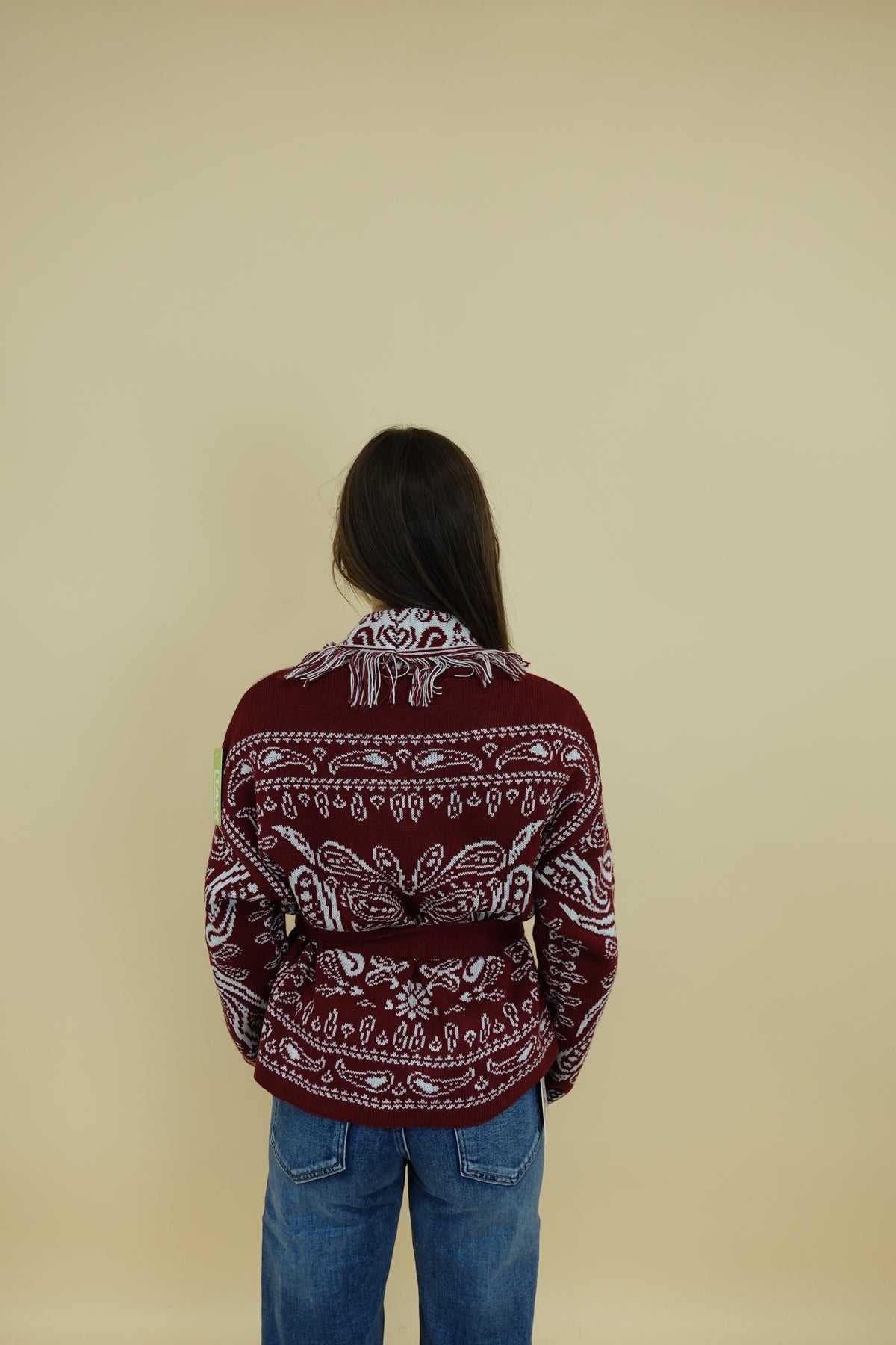 Cardigan Ortisei Bordeaux