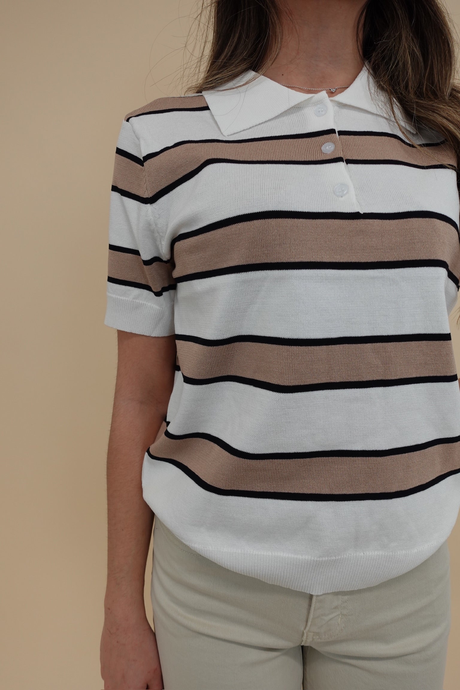 Maglia Polo Light Beige