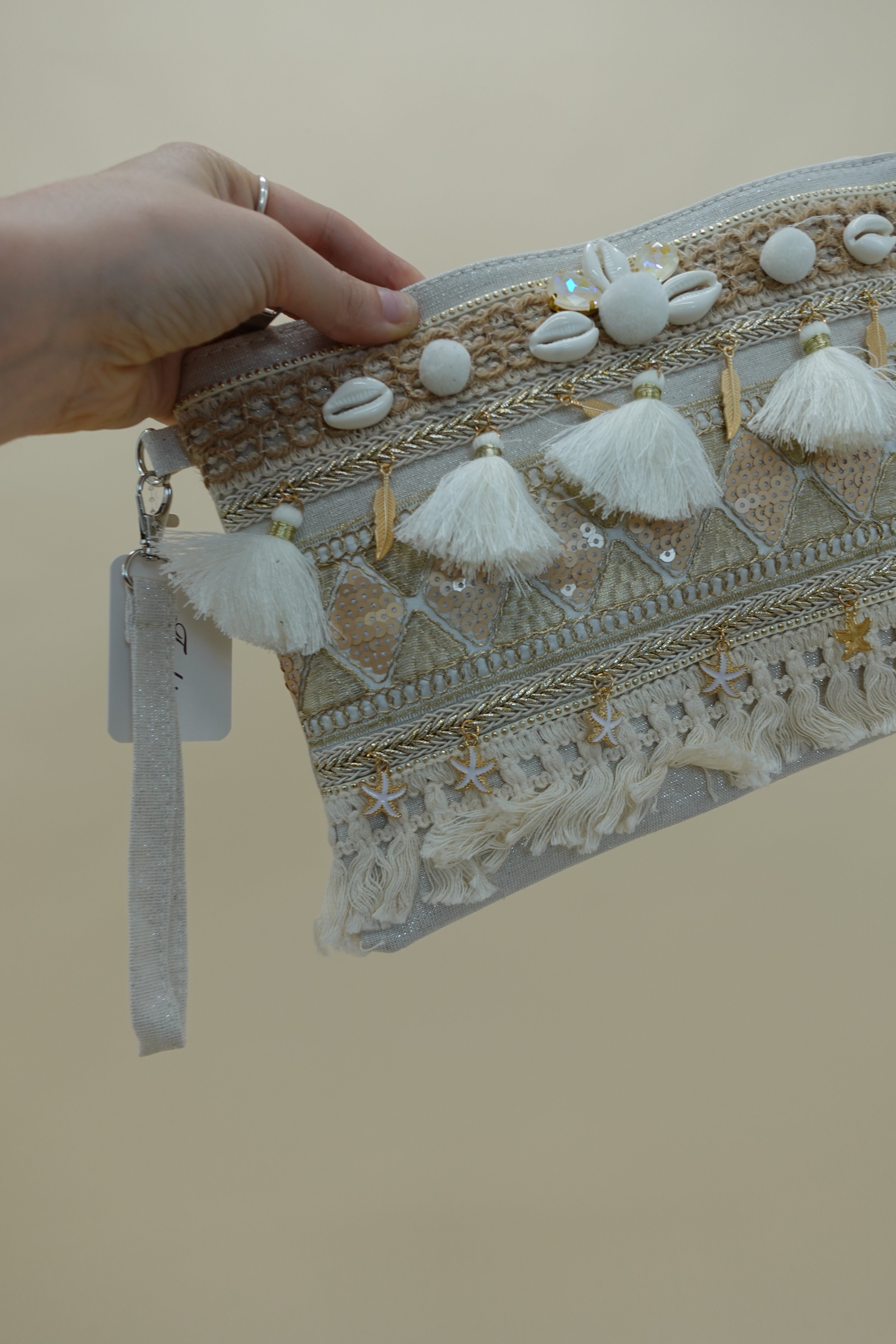 Borsa Grecia Beige