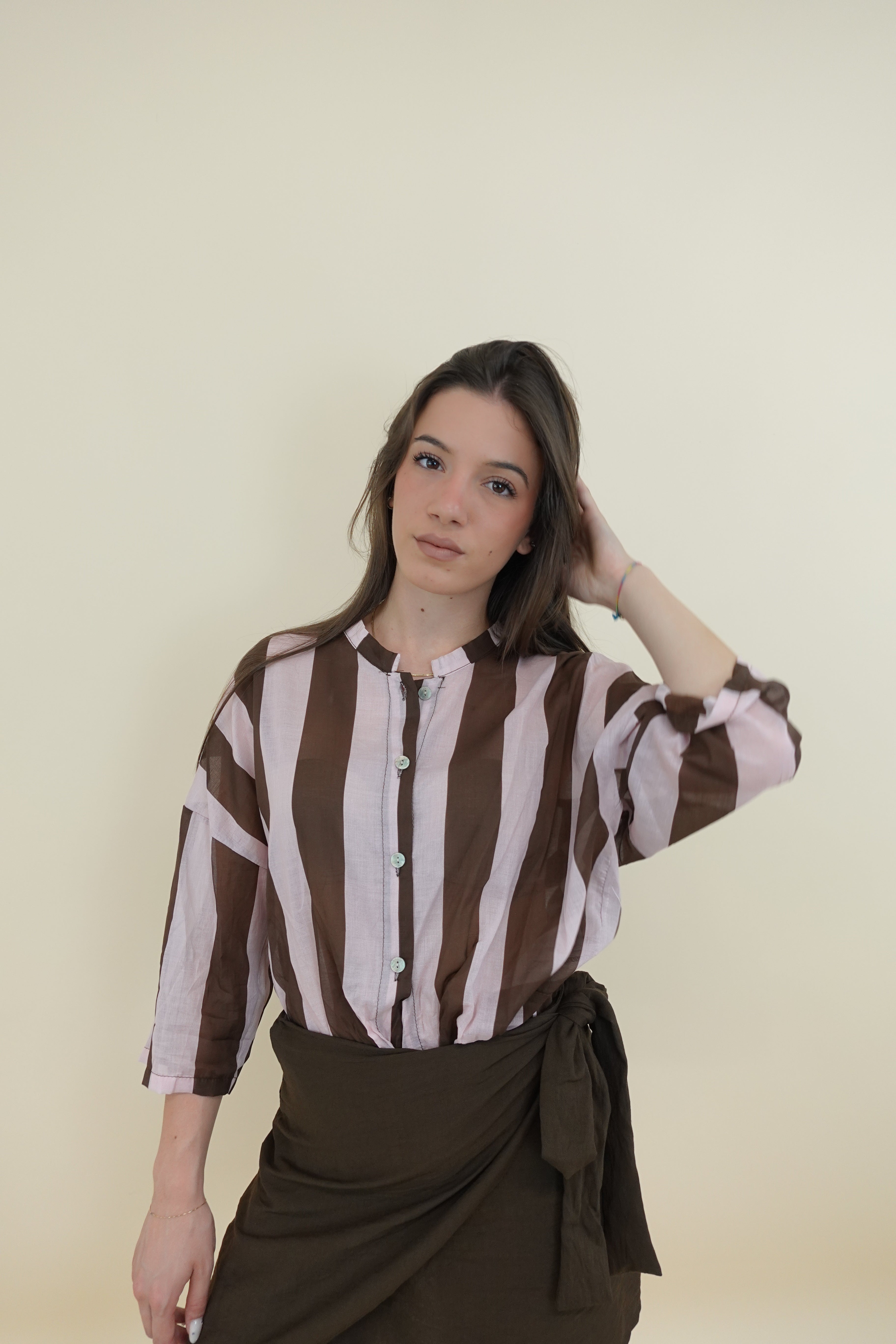 Camicia San Teodoro Rosa