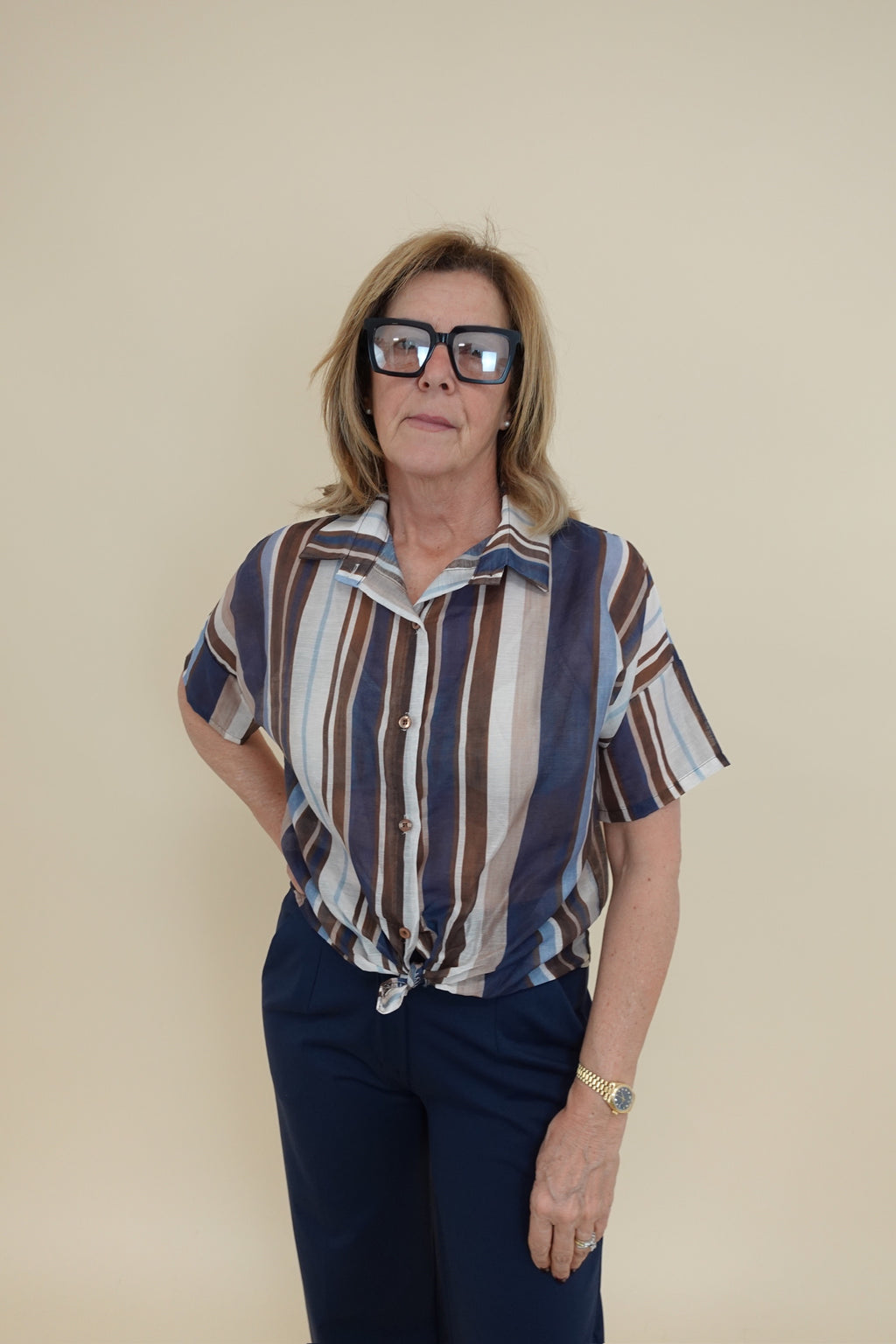 Camicia Vintage Blu