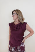 Camicia Amanda Bordeaux
