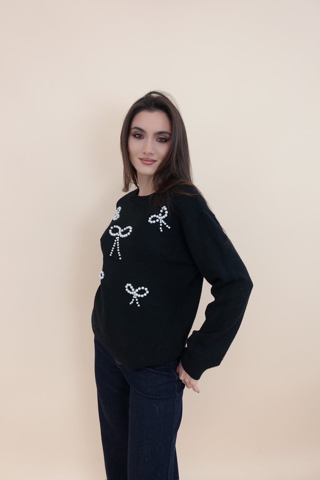 Maglione Grazia Nero