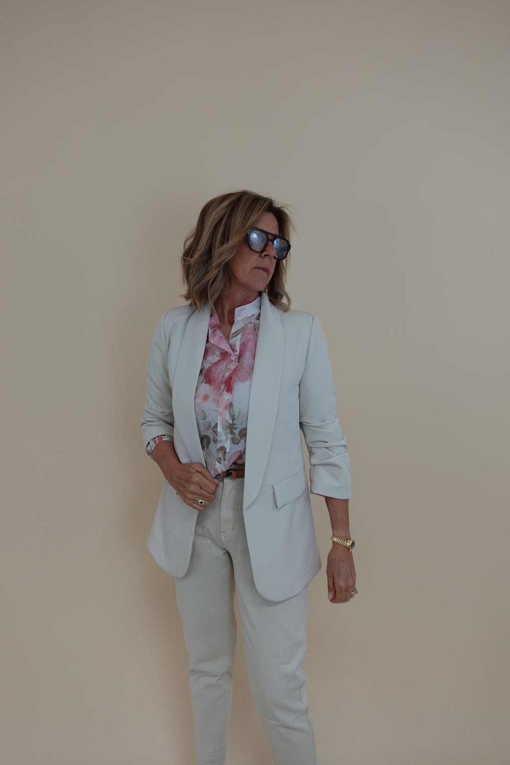 Giacca Primavera Beige