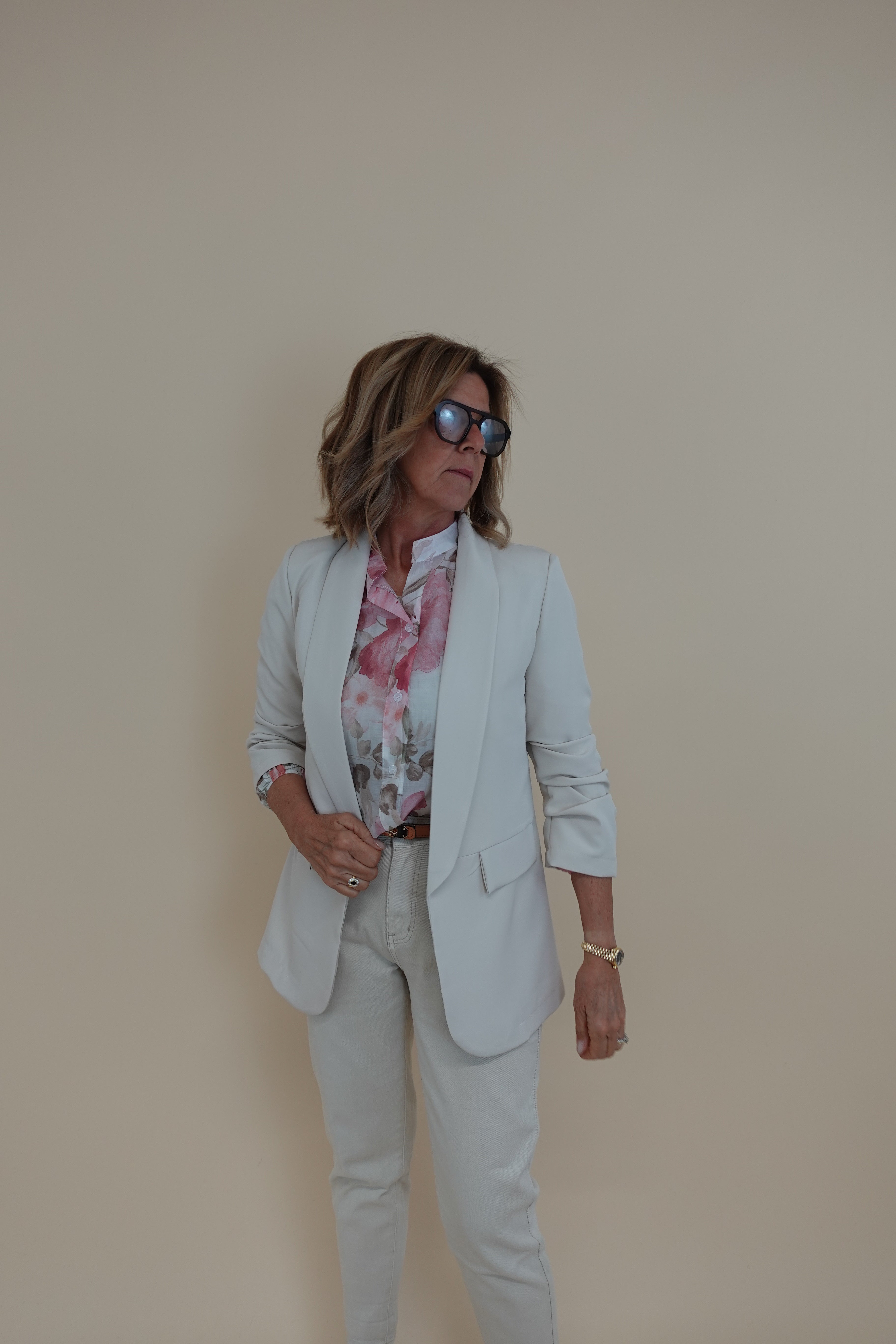 Giacca Primavera Beige