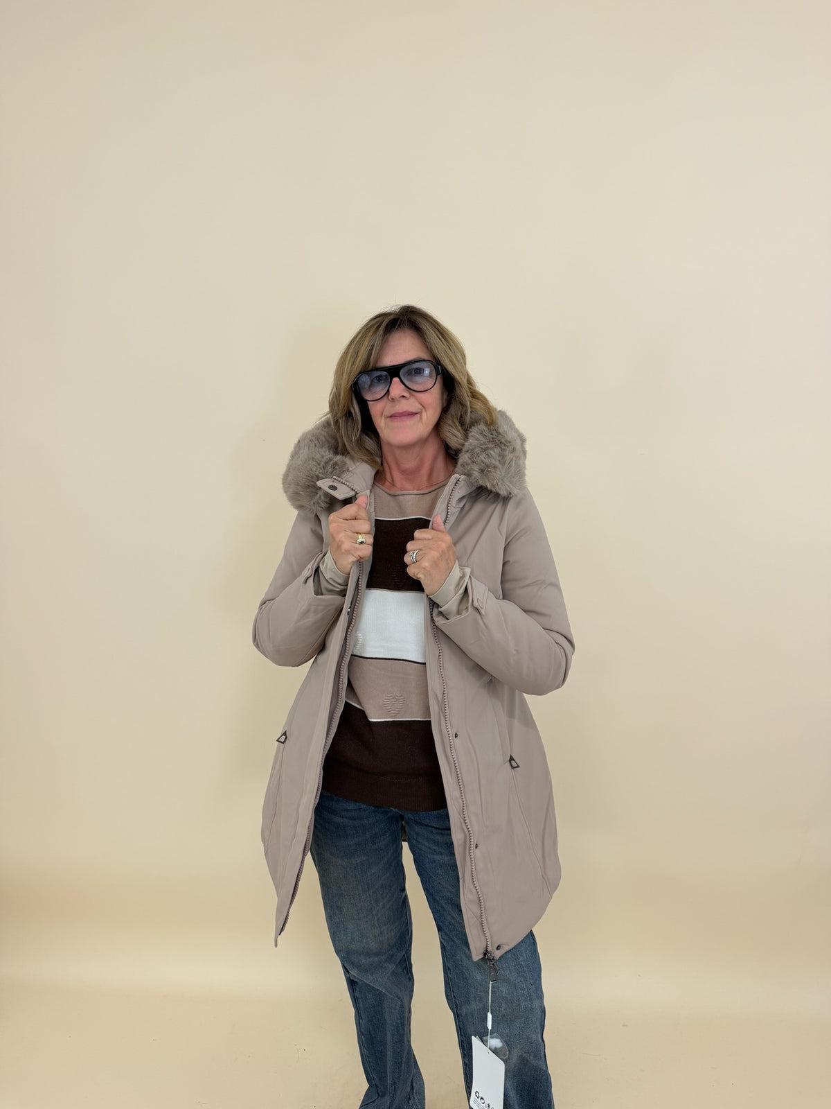 Piumino Moritz Beige