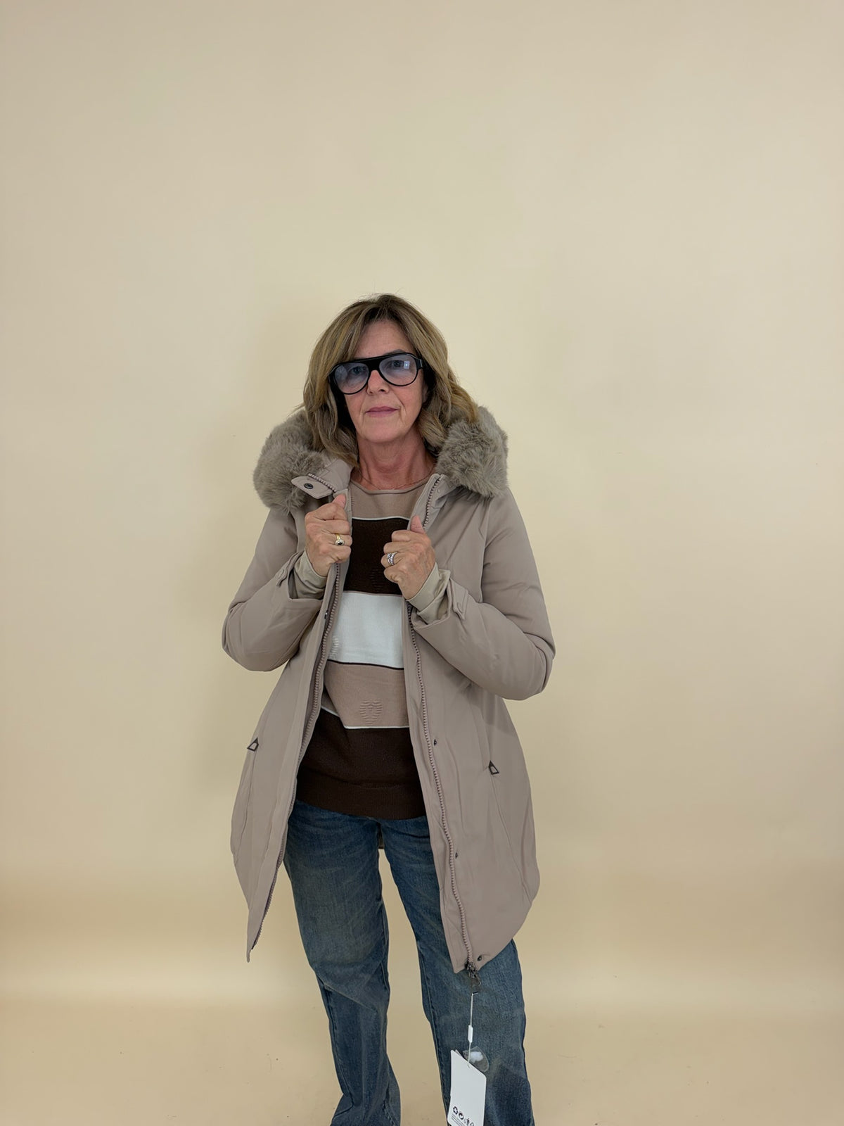 Piumino Moritz Beige