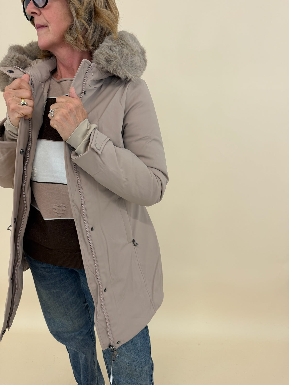 Piumino Moritz Beige