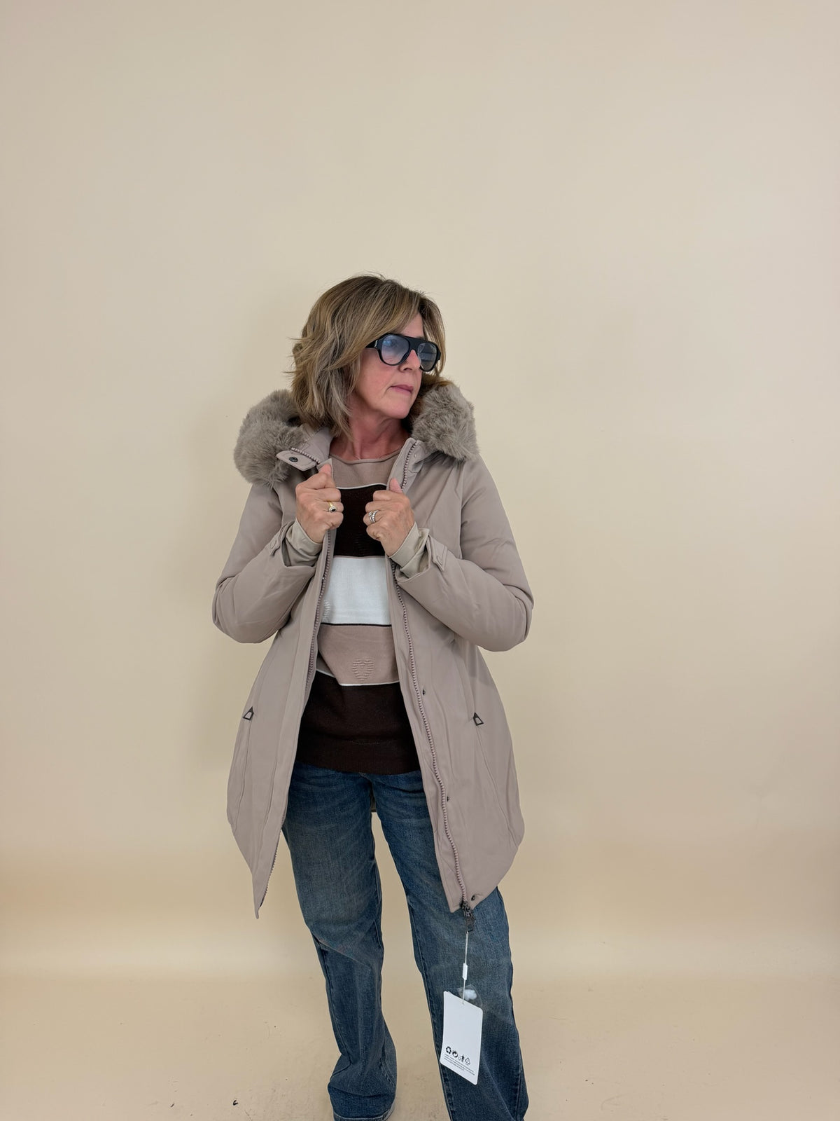 Piumino Moritz Beige