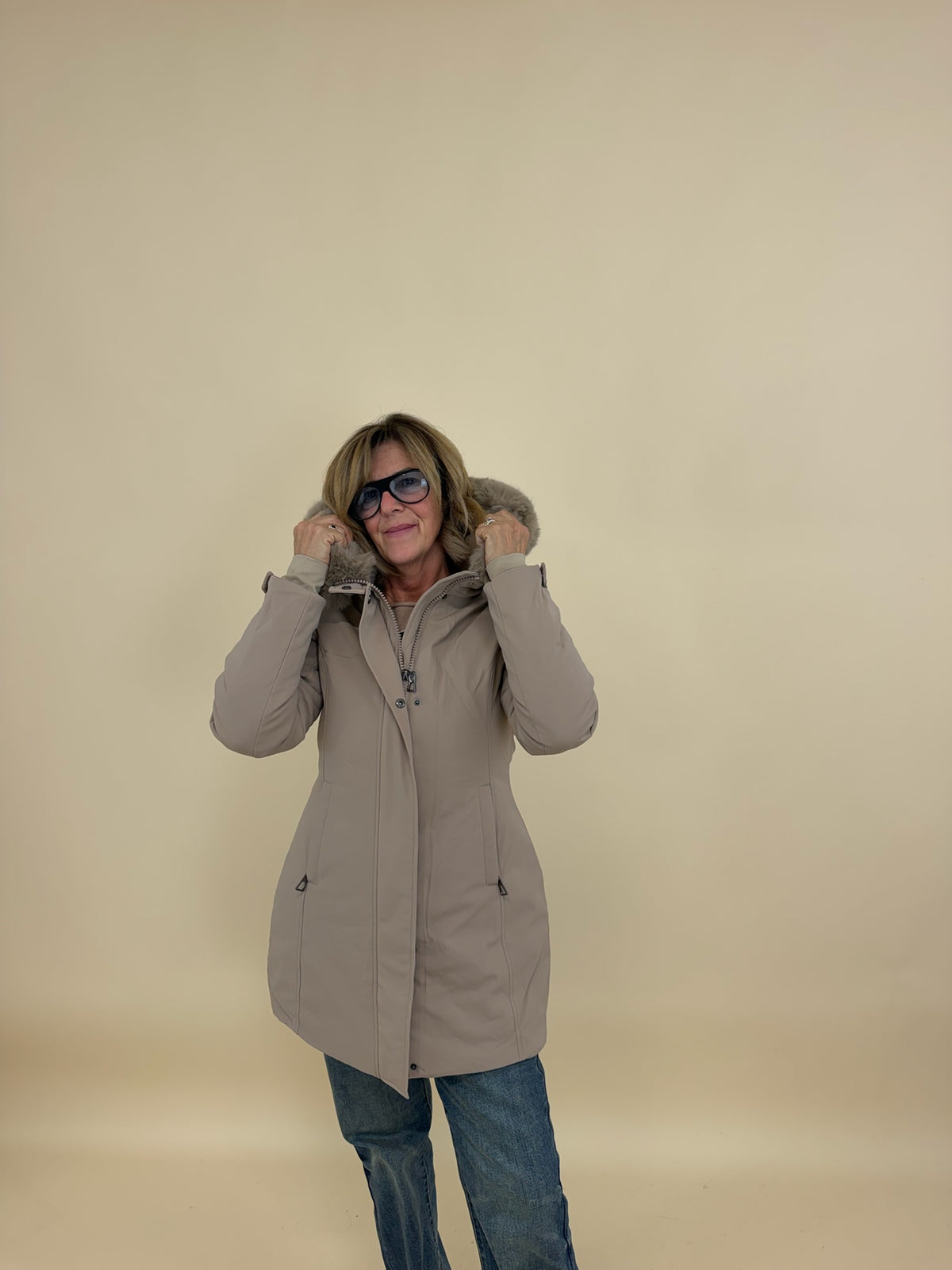 Piumino Moritz Beige