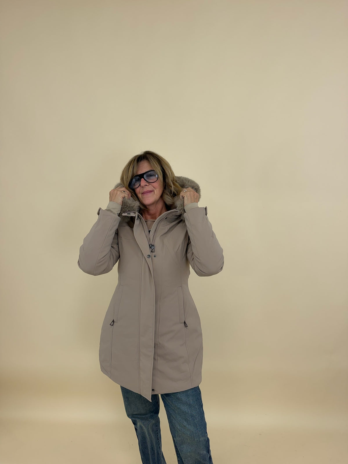 Piumino Moritz Beige